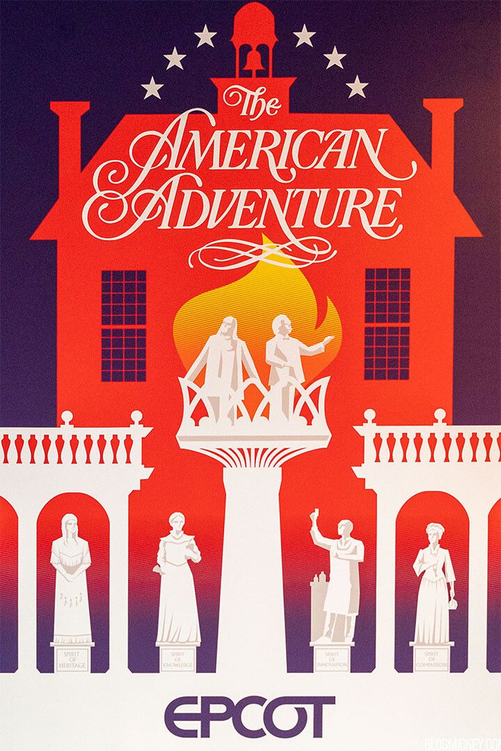 Epcot Center Attraction American Adventure Jigsaw Puzzle