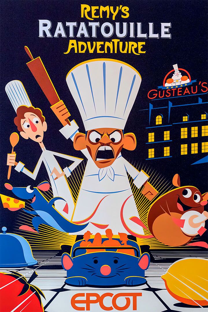 Epcot Center Attraction Remys Ratatouille Adventure Jigsaw Puzzle