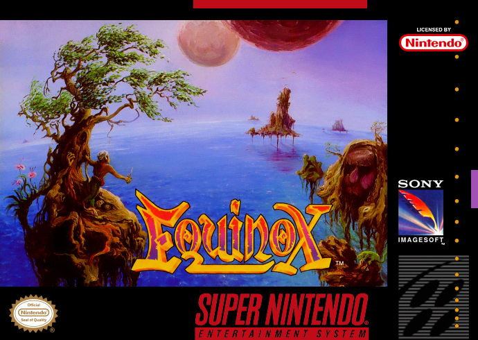 Equinox (Usa) Snes Print Poster