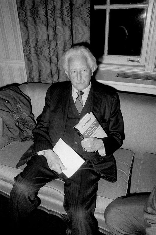 Erik Erikson Distinguished Psychoanalyst Print Jigsaw Puzzle