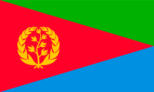 Eritrea Flag Print Poster