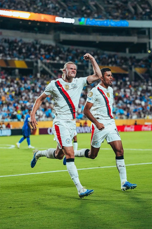 Erling Haaland World Cup Goal Celebration Man City Soccer Club Jigsaw Puzzle