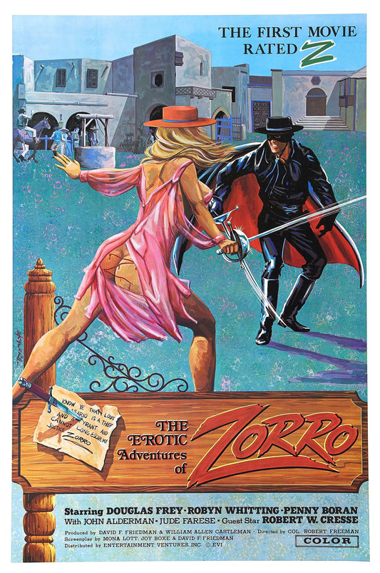 Erotic Adventures Of Zorro 01 Movie Magnet