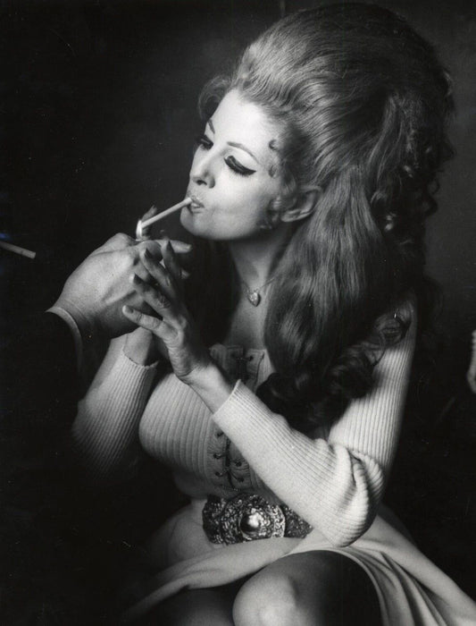 Erotic Dancer Tempest Storm Queen Of Burlesque Picture Keychain Print
