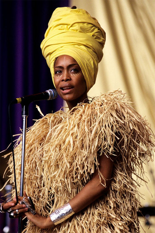 Erykah Badu Celebrity Cinema Actor Singer Star Jigsaw Puzzle