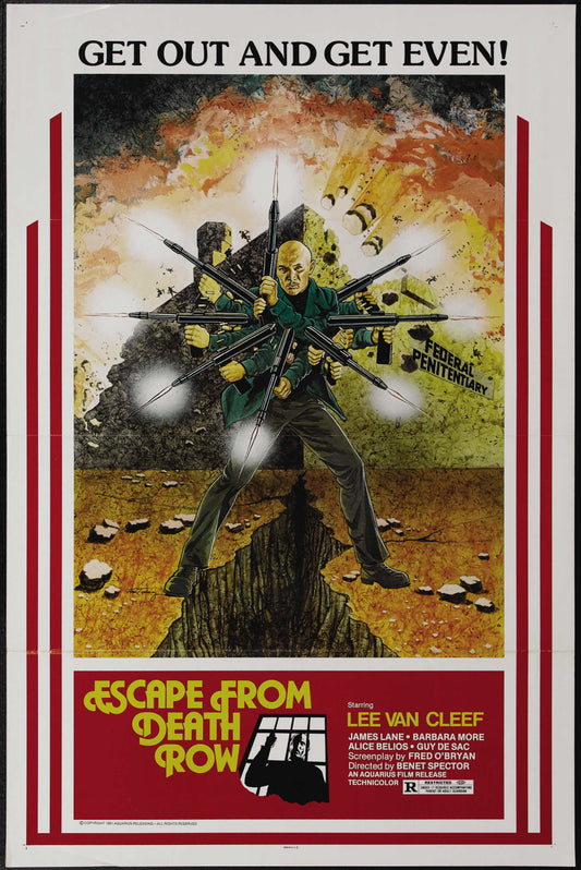 Escape From Death Row 01 Movie Magnet