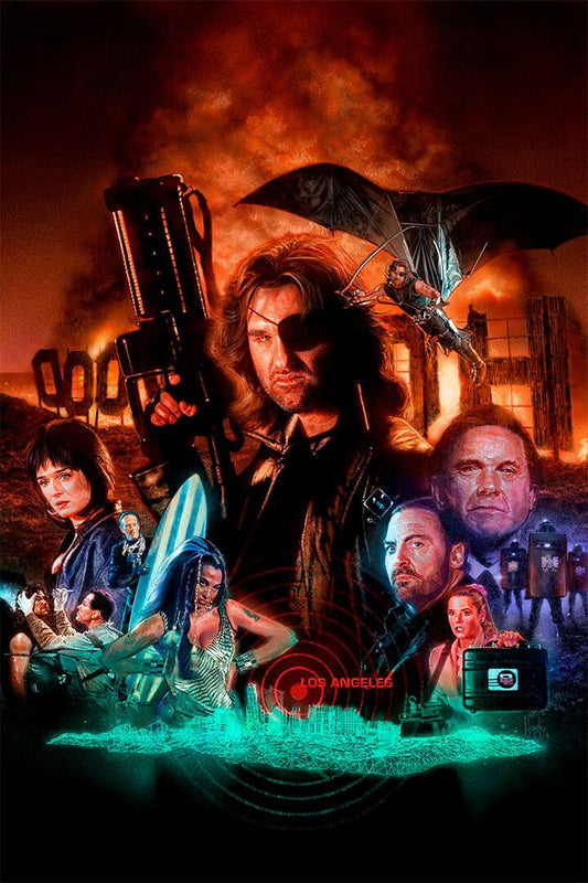 Escape From La Movie Snake Is Back Science Fiction Jigsaw Puzzle