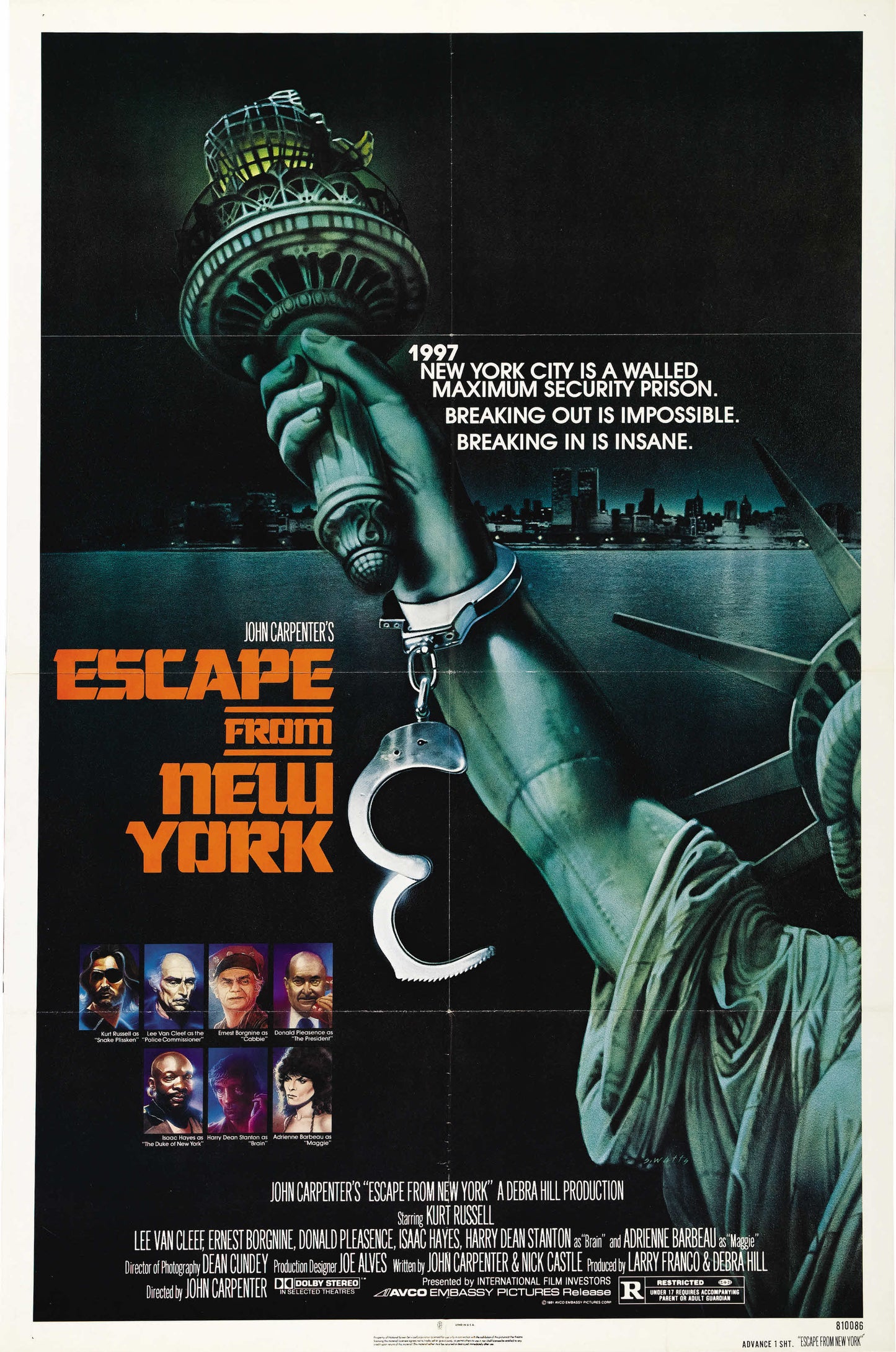 Escape From New York 04 Movie Magnet