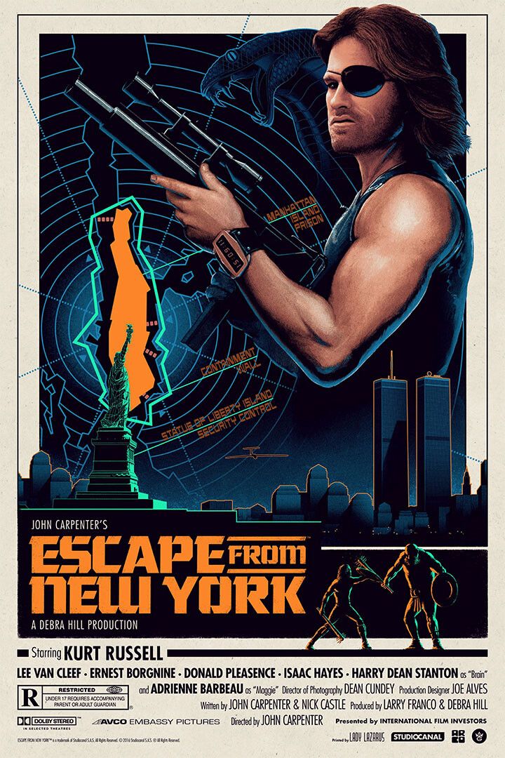 Escape From New York Classic Movie Action Jigsaw Puzzle