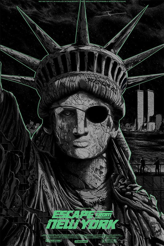 Escape From New York Vintage Adventure Movie Jigsaw Puzzle
