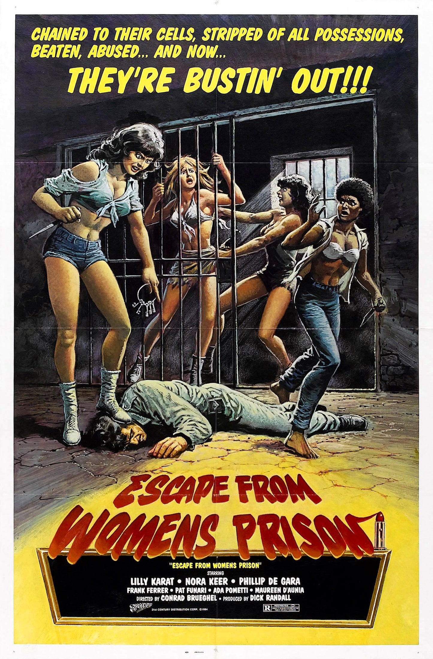 Escape From Womens Prison 01 Movie Magnet