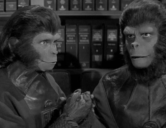 Escape From The Planet Of The Apes Classic Movie Picture Keychain Print