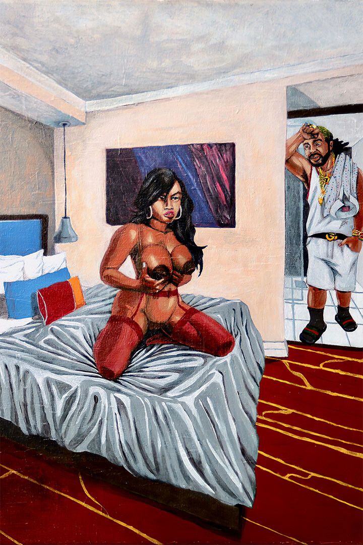 Estee Nack And Grubby Pawz I Wanna Jada Fire Rap Music Print Jigsaw Puzzle