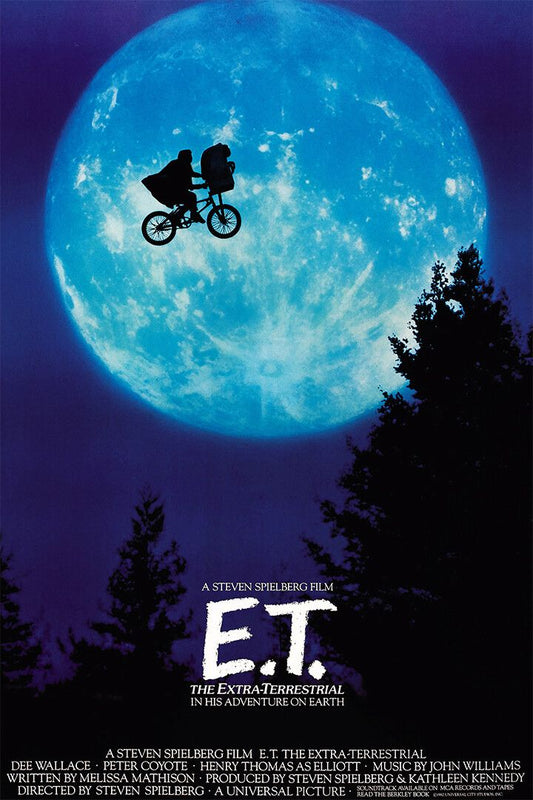 Et The Extra Terrestrial Movie Steven Spielberg Adventure Wall Poster