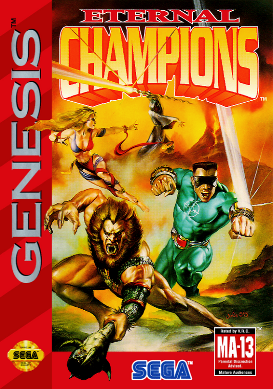 Eternal Champions (Usa) Genesis Print Poster