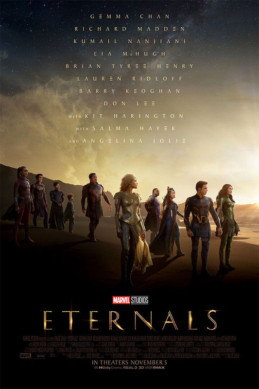 Eternals Movie Fantasy Action Adventure Painting Wall Art Home Poster