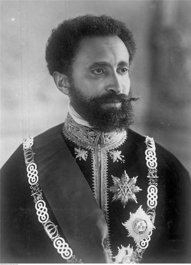 Ethiopian Emperor Haile Selassie Magnet Picture Portrait Magnet Print
