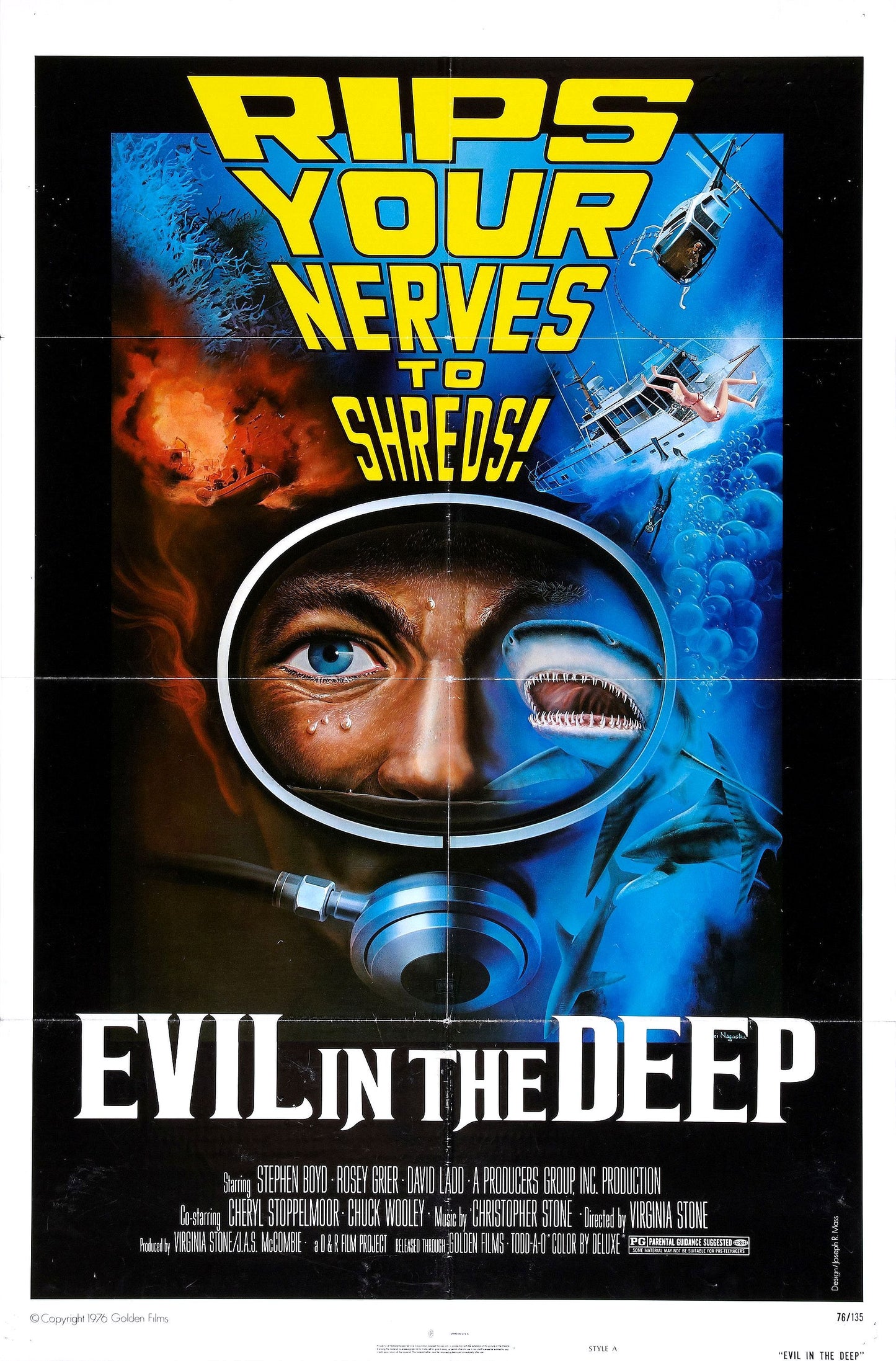 Evil In Deep 01 Movie Magnet
