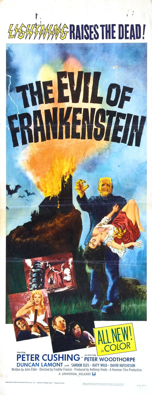 Evil Of Frankenstein 02 Movie Magnet