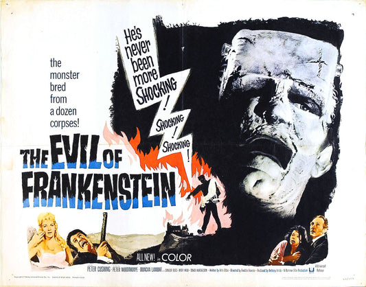 Evil Of Frankenstein 03 Movie Magnet