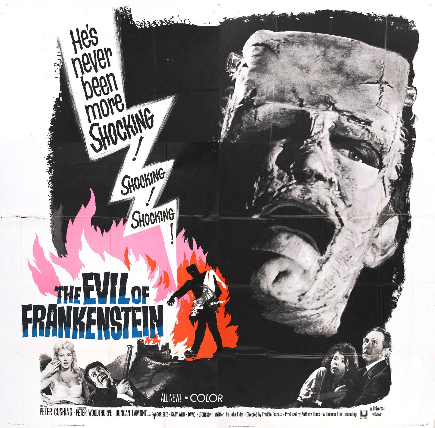 Evil Of Frankenstein 04 Movie Magnet