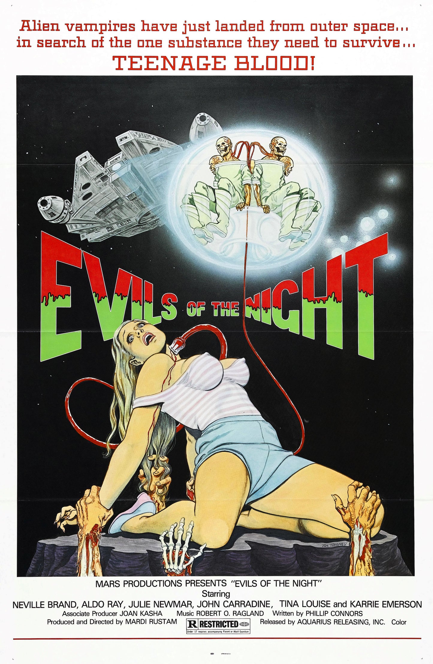 Evils Of The Night 01 Movie Keychain