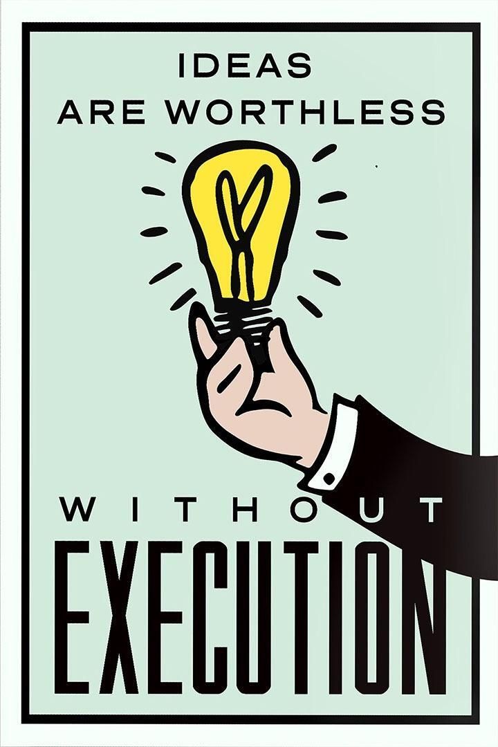 Execution Motivational Generating Ideas Funny Gift Jigsaw Puzzle