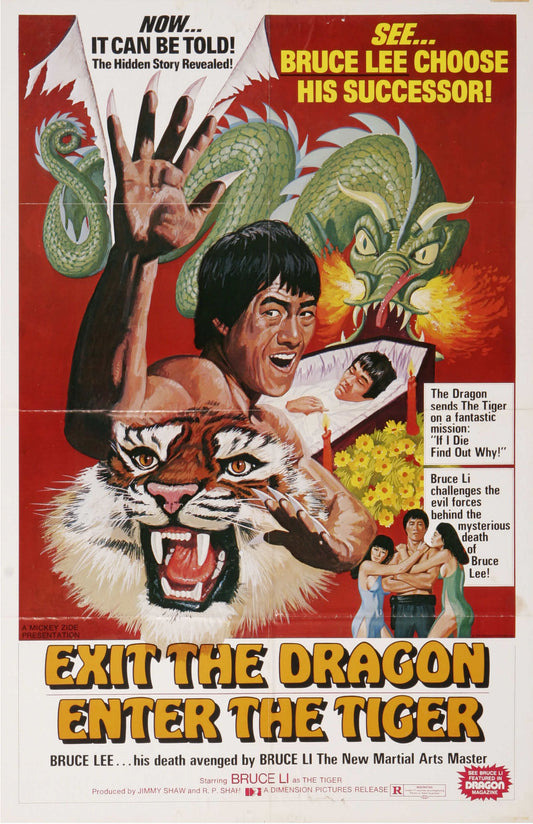 Exit Dragon Enter Tiger 01 Movie Magnet