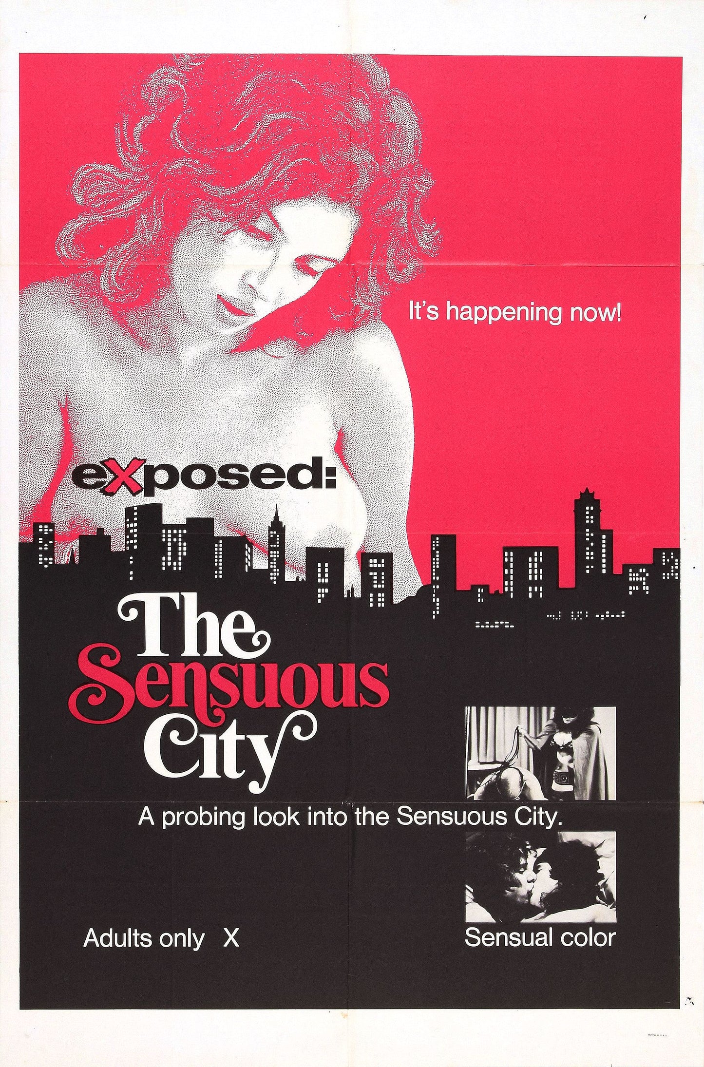 Exposed Sensuous City 01 Movie Magnet