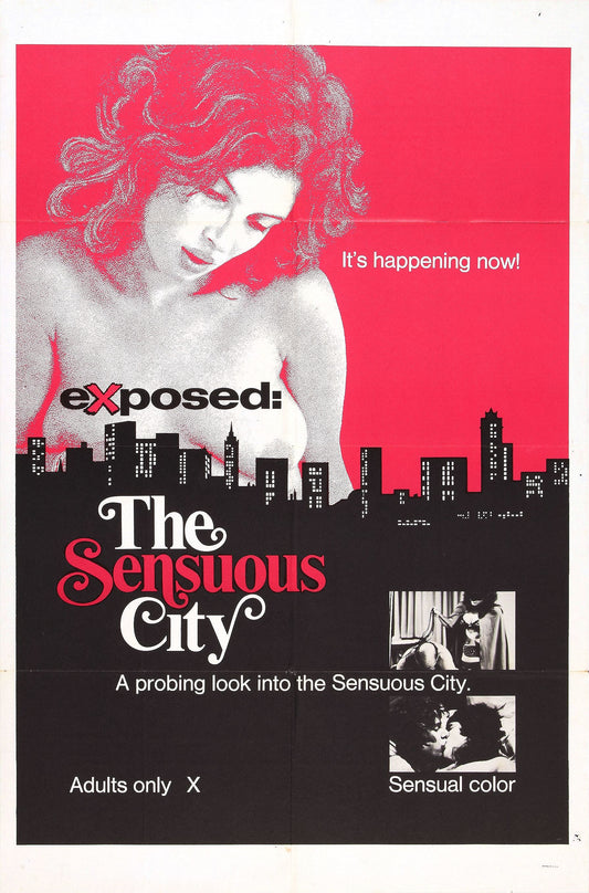 Exposed Sensuous City 01 Movie Magnet