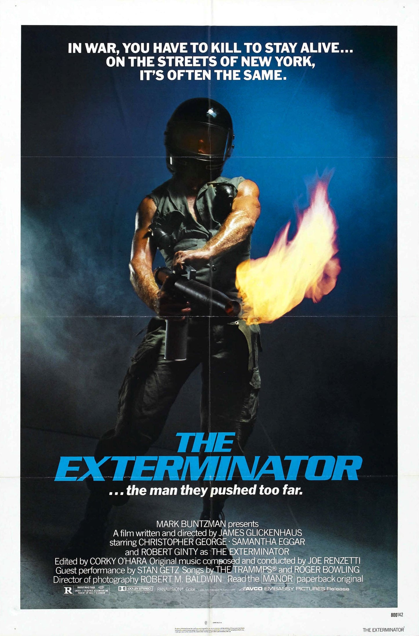 Exterminator 1 01 Movie Keychain
