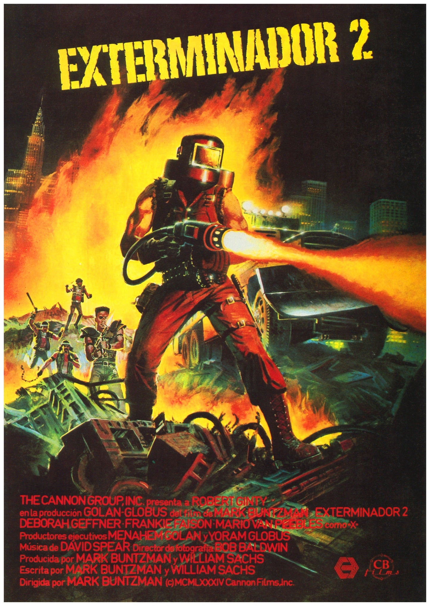 Exterminator 2 01 Movie Magnet