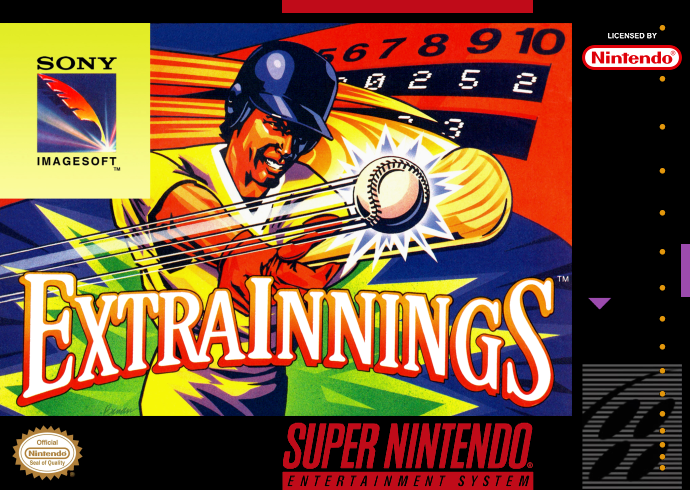 Extra Innings (Usa) Snes Print Poster