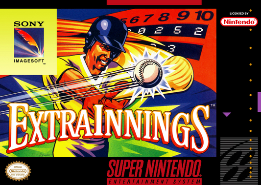 Extra Innings (Usa) Snes Print Poster