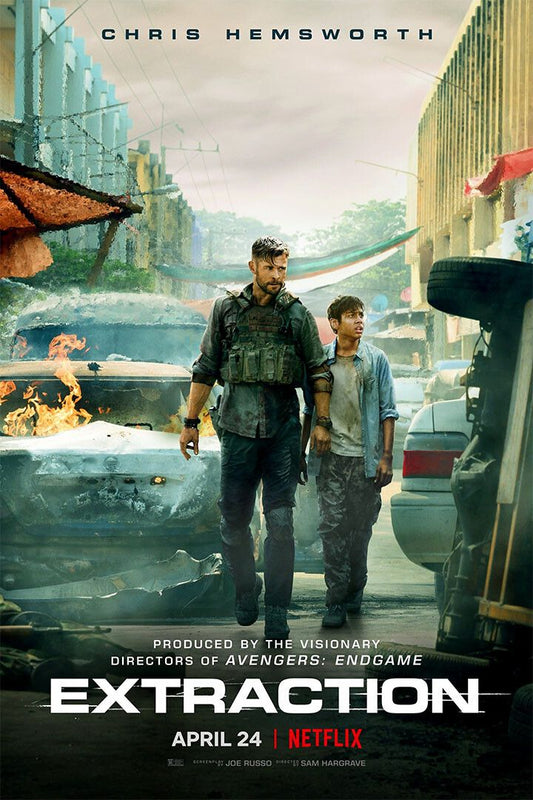 Extraction Out Of The Fire Movie Thriller Print Jigsaw Puzzle