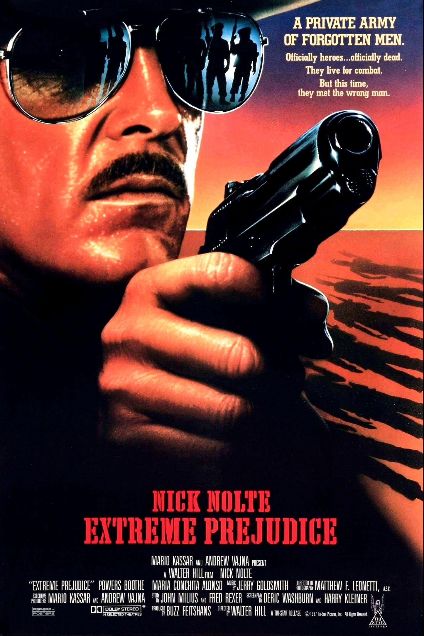 Extreme Prejudice (1987) Movie Keychain