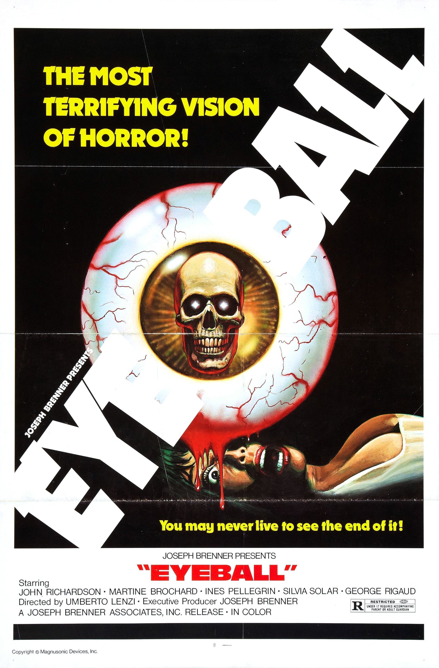 Eyeball 02 Movie Magnet