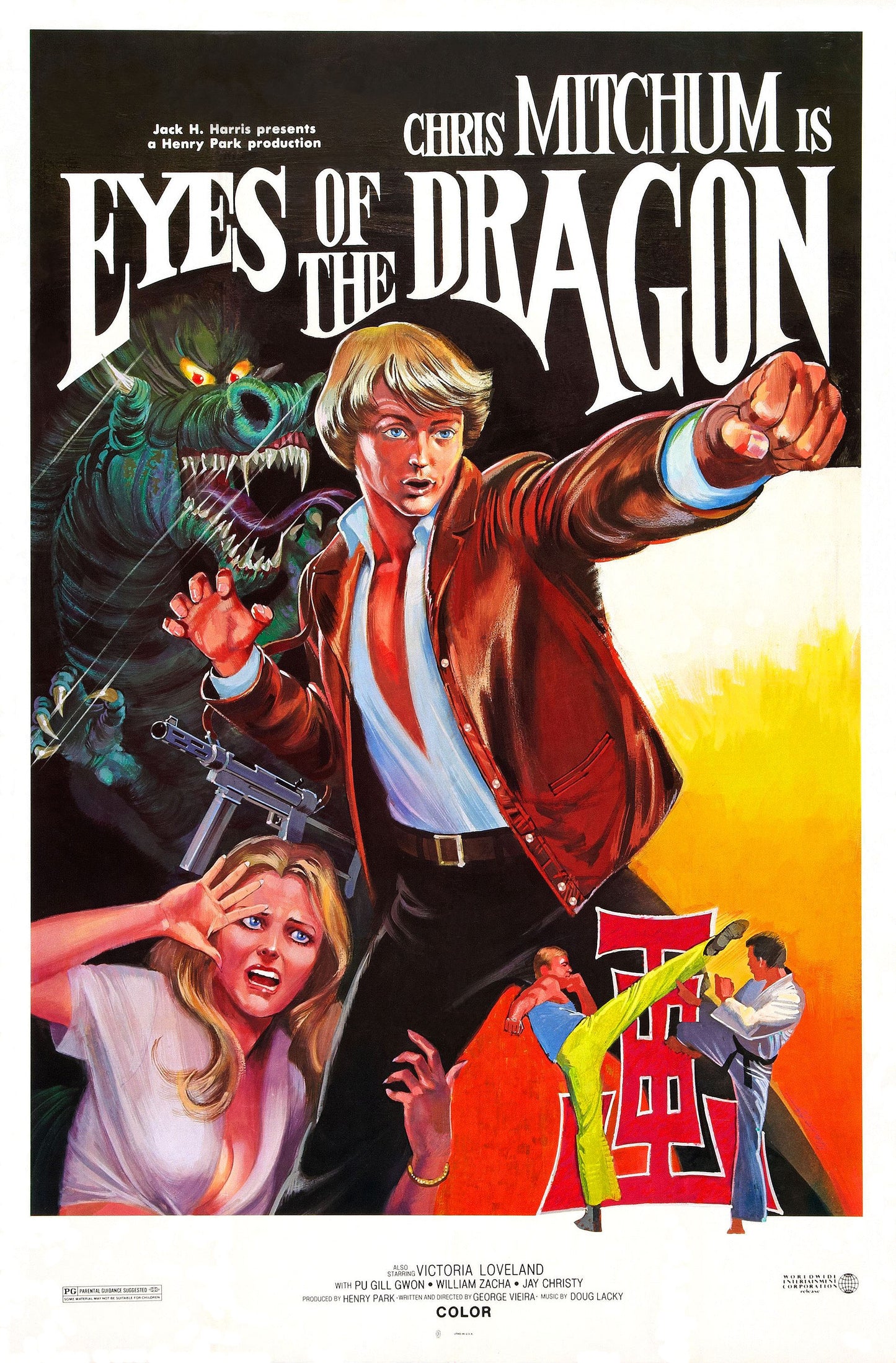Eyes Of Dragon 01 Movie Magnet