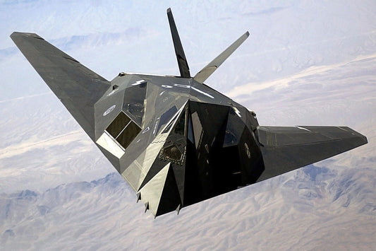 F 117 Nighthawk Stealth Military Aircraft Picture Photo Poster Lockheed