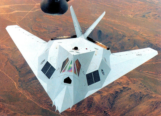F 117 Nighthawk Stealth Military Aircraft Picture Magnet Magnet Lockheed 4