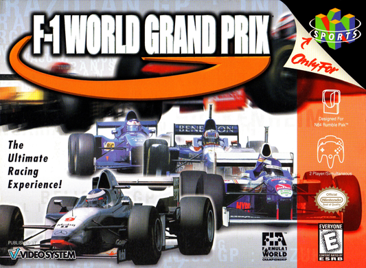 F 1 World Grand Prix N64 Print Poster