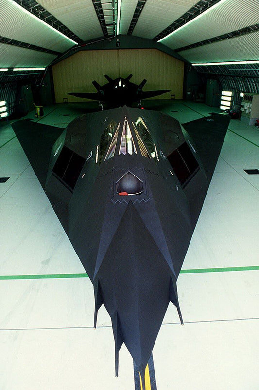 F117A Stealth Of The 37Th Fighter Wing Vintage Wall Home Decor Jigsaw Puzzle