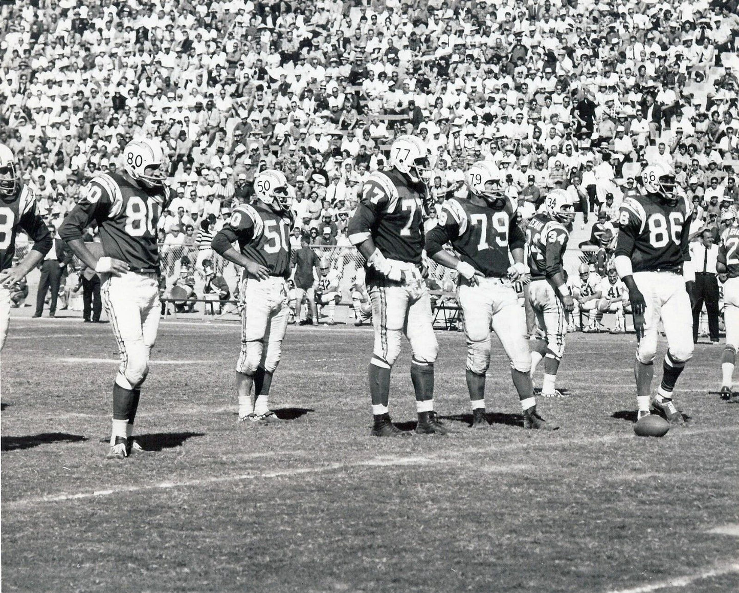 Fearsome Foursome Magnet San Diego Chargers Football Ladd Hudson Faison Nery