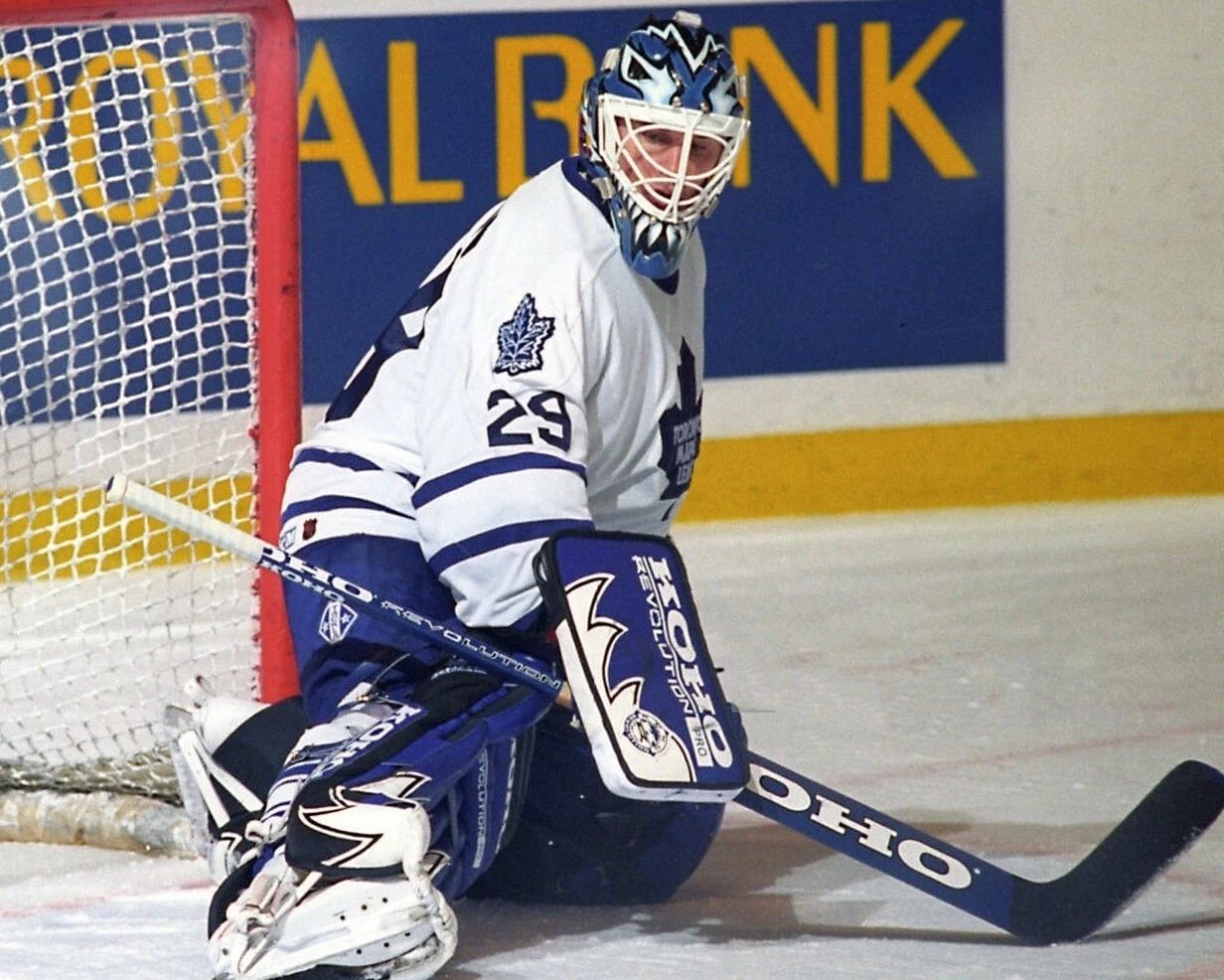 Felix Potvin Keychain Toronto Maple Leafs Picture Nhl Game Action
