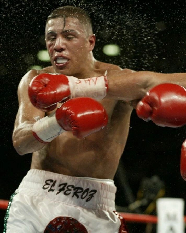 Fernando Vargas Keychain Boxing Picture Fight Action