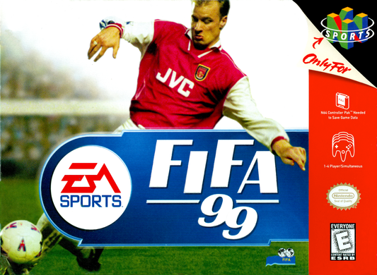 Fifa 99 N64 Print Poster