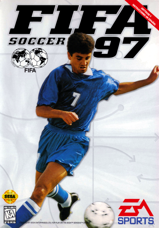 Fifa Soccer 97 (Usa) Genesis Print Poster
