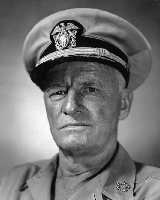 Fleet Admiral Chester Nimitz Magnet Picture Magnet Banner Print Ww2