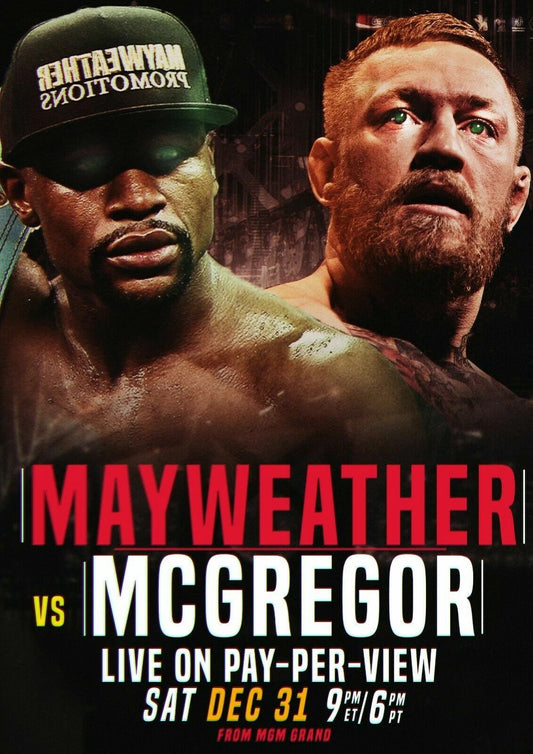 Floyd Mayweather Vs Conor Mcgregor Photo Boxing Poster Picture Print