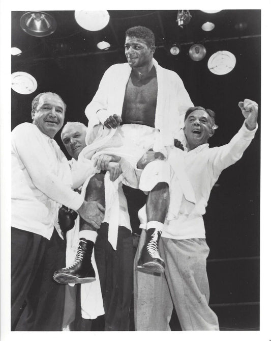 Floyd Patterson Wins Title Magnet Boxing Picture